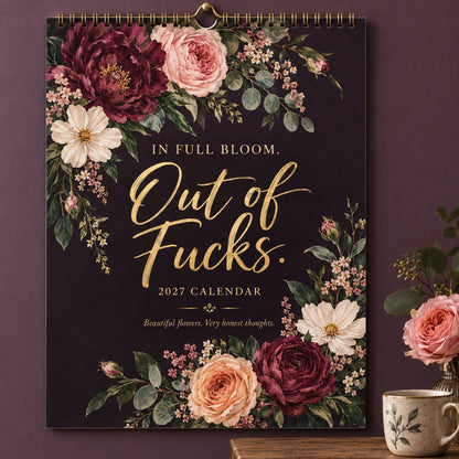 2027 • FLORAL & HONEST • IN FULL BLOOM