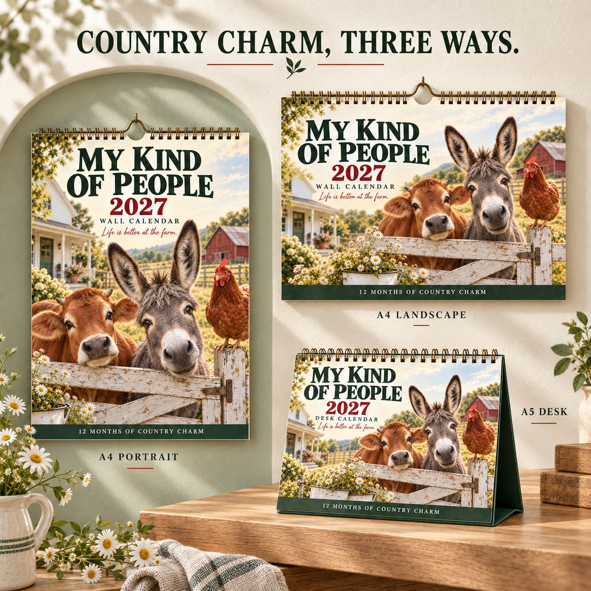 2027 • COUNTRY CHARM • MY KIND OF PEOPLE