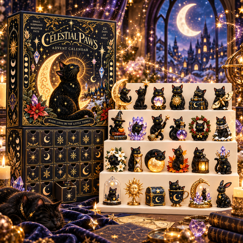 🐈‍⬛🌙 Celestial Paws Advent Calendar – 24 Days of Black Cat Magic