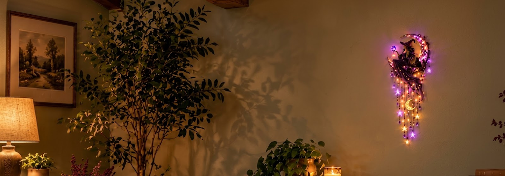 Moon Witch Wall Light Captivates Home Stylists