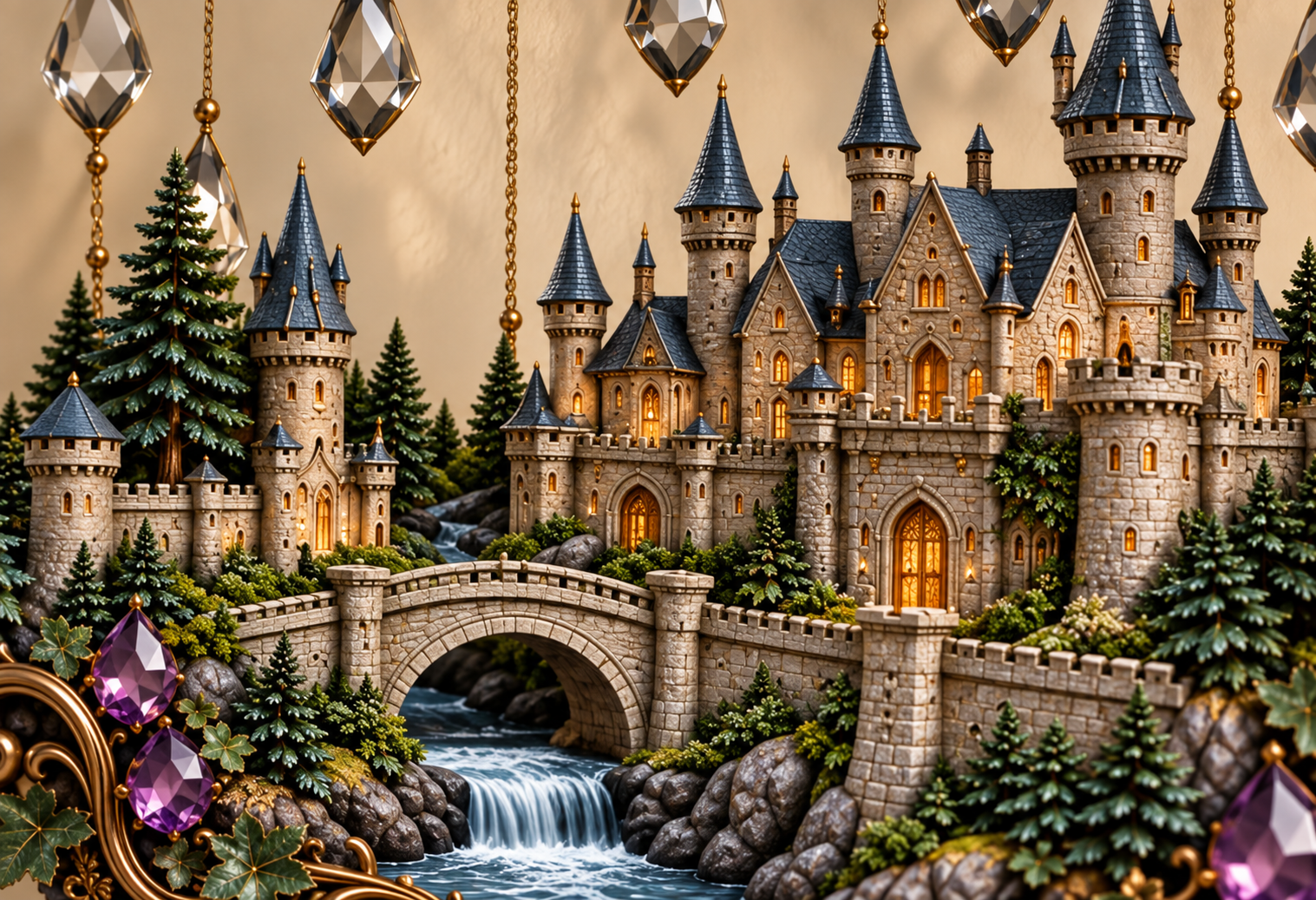 Castle & Stone Bridge