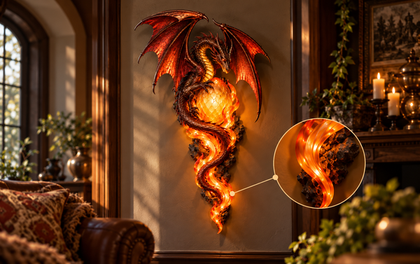 Flowing Flame Light