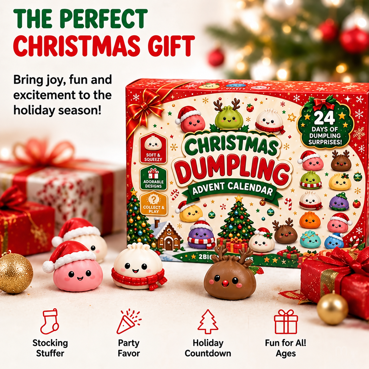 24 Days of Squishy Christmas Surprises 🎄