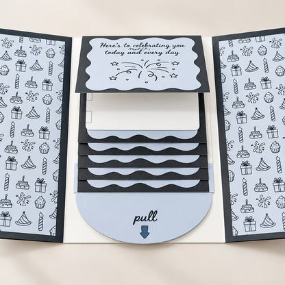 ⏰LAST DAY 50% OFF - 2026 New🎅🎁 Waterfall Christmas Gift Card Booklet 💳✨