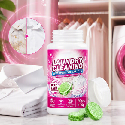 Laundry Cleaning Effervescent Tablets