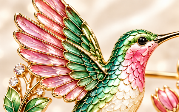 Vivid Coloured Enamel