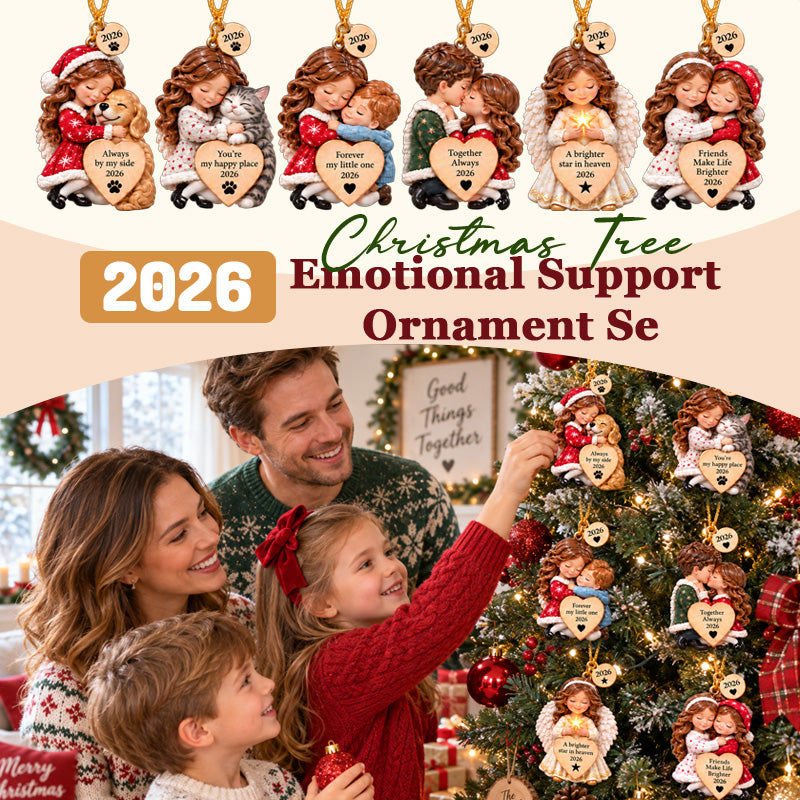 Christmas Tree Emotional Support Ornament