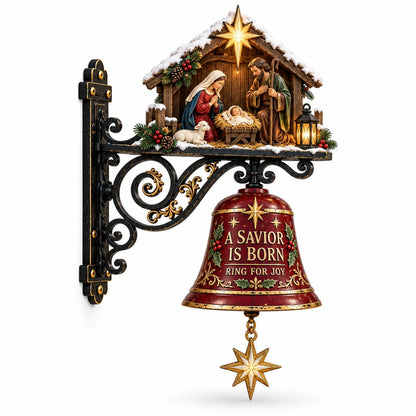 🔥HOT SALE 49% OFF✝️🔔Jesus Nativity Christmas Door Bell - Welcome Christmas With The Story Of Jesus🎄🙏