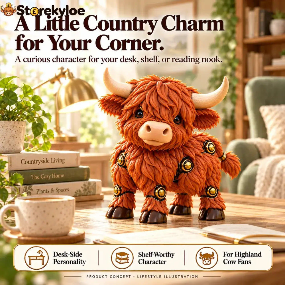 🐮 2-in-1 Transforming Highland Cow Egg – A Little Egg a Charming Highland Surprise