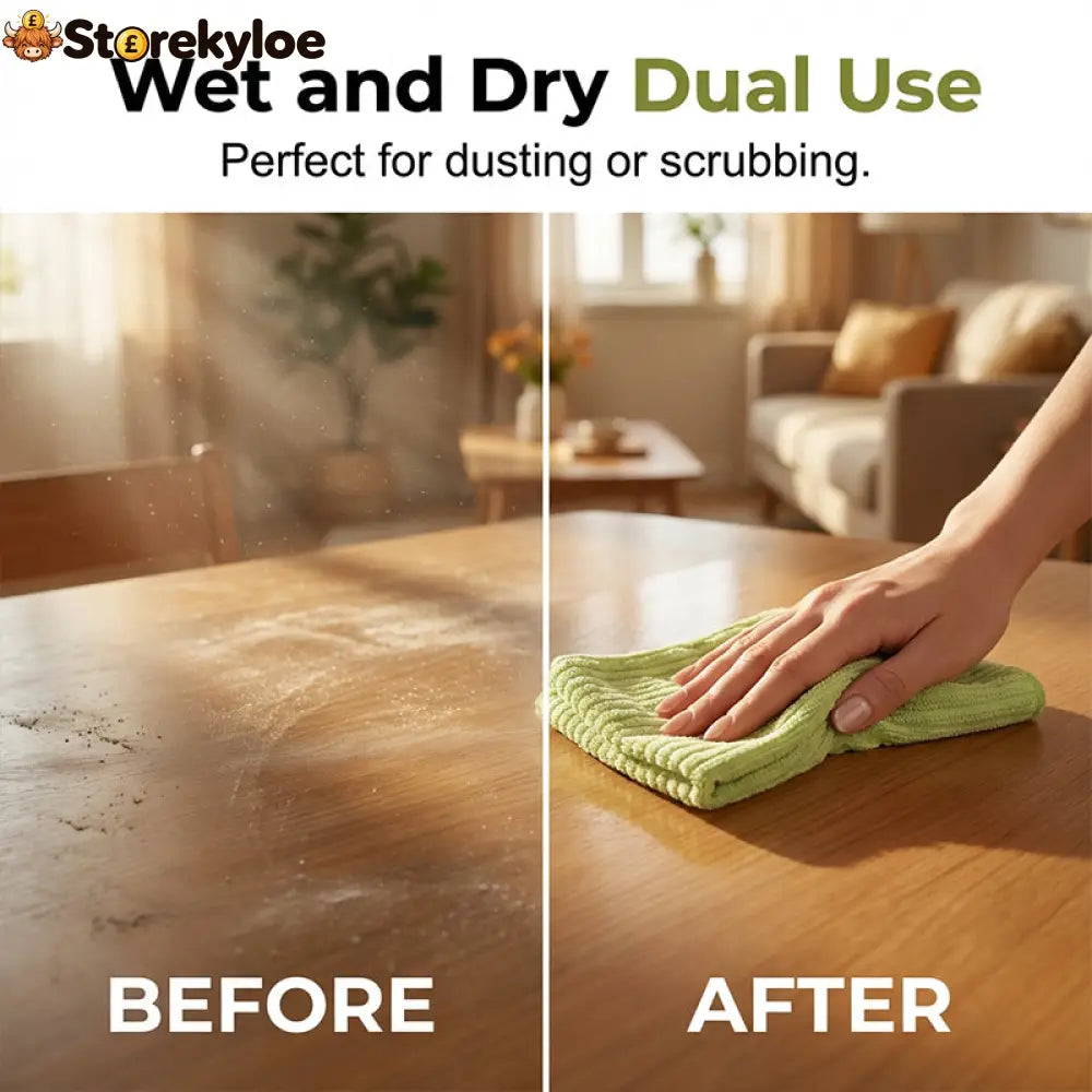 20-Sheet Reusable Cleaning Cloth Roll | Tear Clean & Refresh