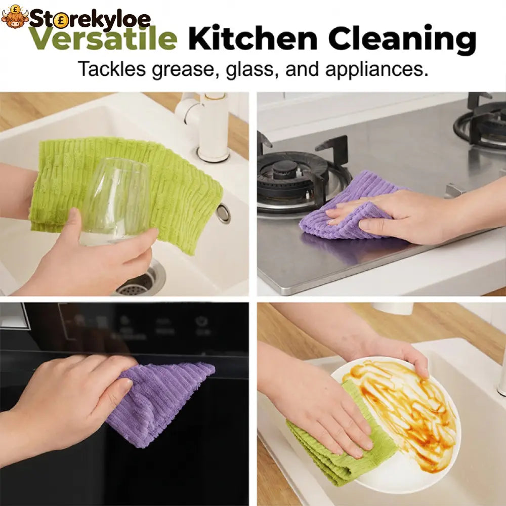 20-Sheet Reusable Cleaning Cloth Roll | Tear Clean & Refresh