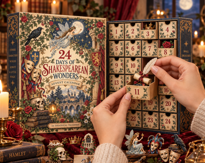 A Shakespearean Christmas Advent Calendar – 24 Days of Theatre, Tales & Tiny Treasures