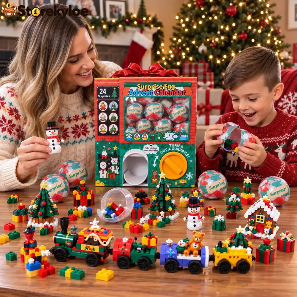 🎄🎅 2026 Christmas Capsule Building Blocks Surprise Mini Building Set 🎁