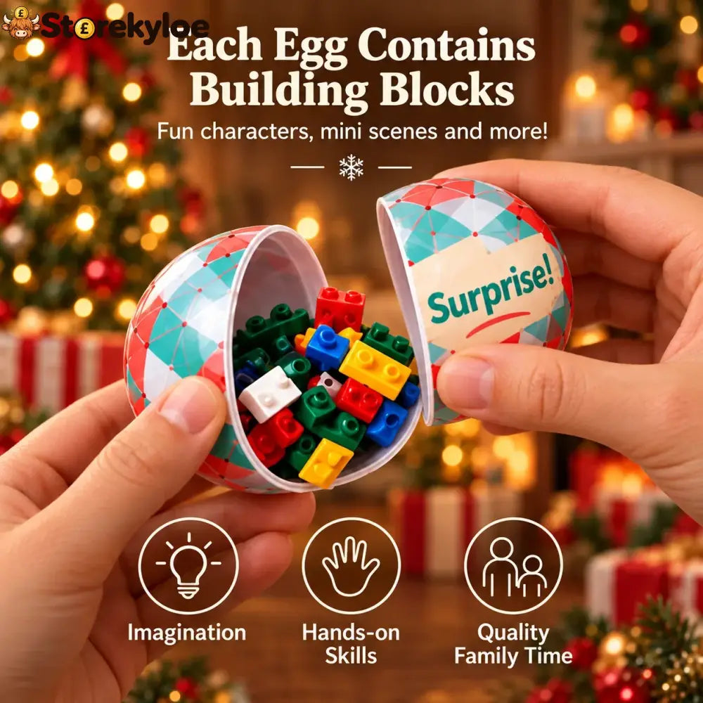 🎄🎅 2026 Christmas Capsule Building Blocks Surprise Mini Building Set 🎁