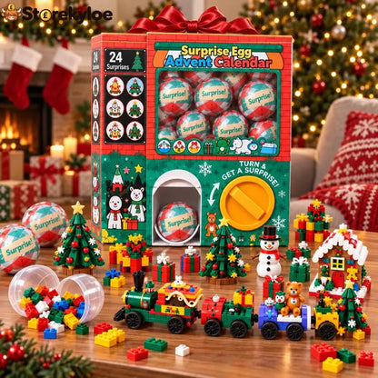 🎄🎅 2026 Christmas Capsule Building Blocks Surprise Mini Building Set 🎁