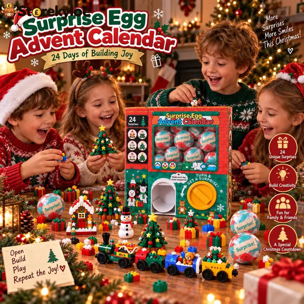🎄🎅 2026 Christmas Capsule Building Blocks Surprise Mini Building Set 🎁