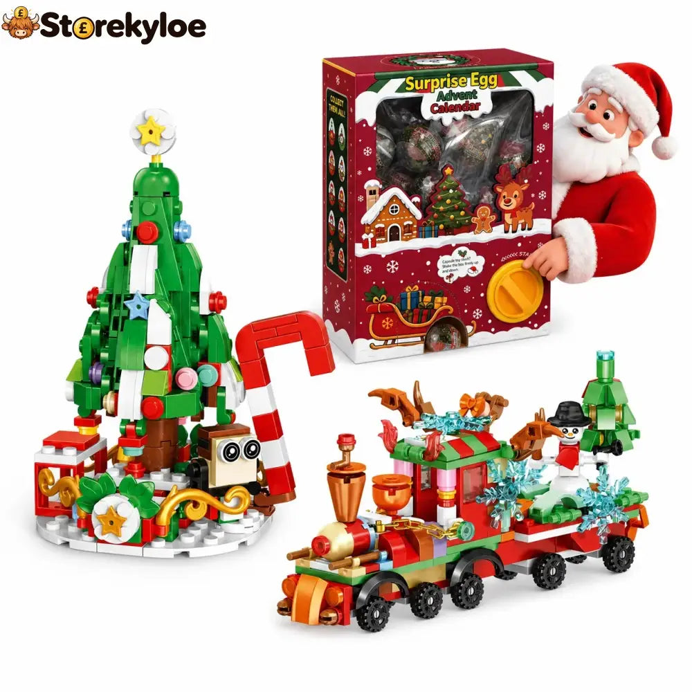 🎄🎅 2026 Christmas Capsule Building Blocks Surprise Mini Building Set 🎁 - 🎄🎅 2026 Christmas Capsule Building Blocks- 600
