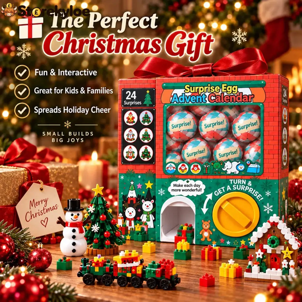 🎄🎅 2026 Christmas Capsule Building Blocks Surprise Mini Building Set 🎁