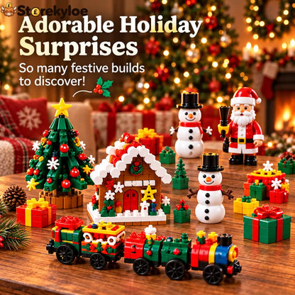 🎅 2026 Christmas Capsule Building Blocks Surprise Mini Building Set