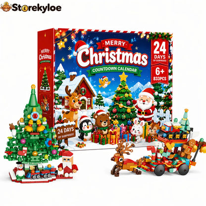 🎅 2026 Christmas Capsule Building Blocks Surprise Mini Building Set - C