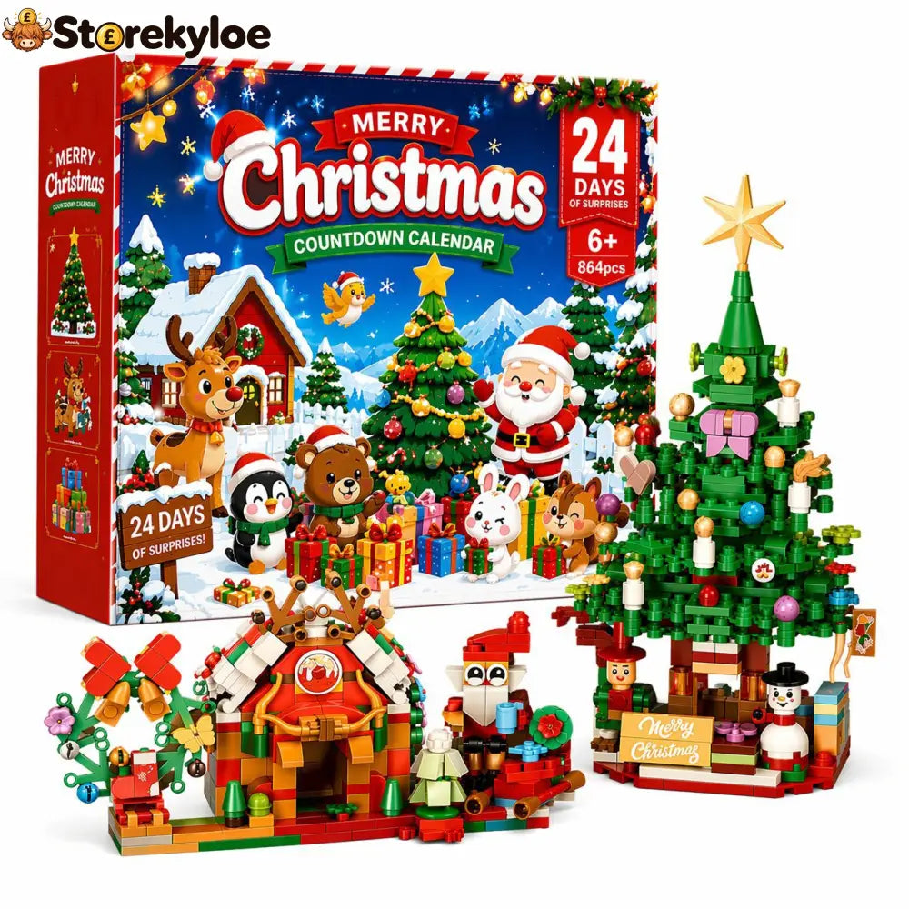 🎅 2026 Christmas Capsule Building Blocks Surprise Mini Building Set - D