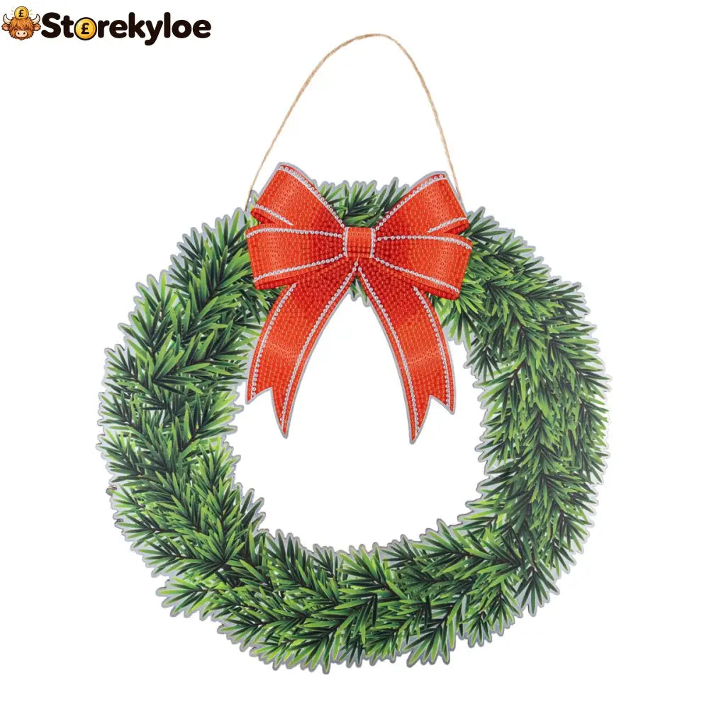 🎄✨2026 Crystal Art Advent Calendar – Christmas Wreath