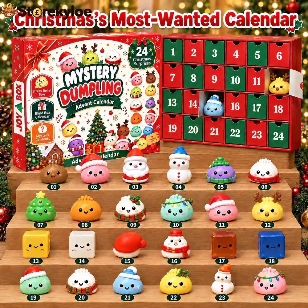 2026 Dumpling Squishy Advent Calendar