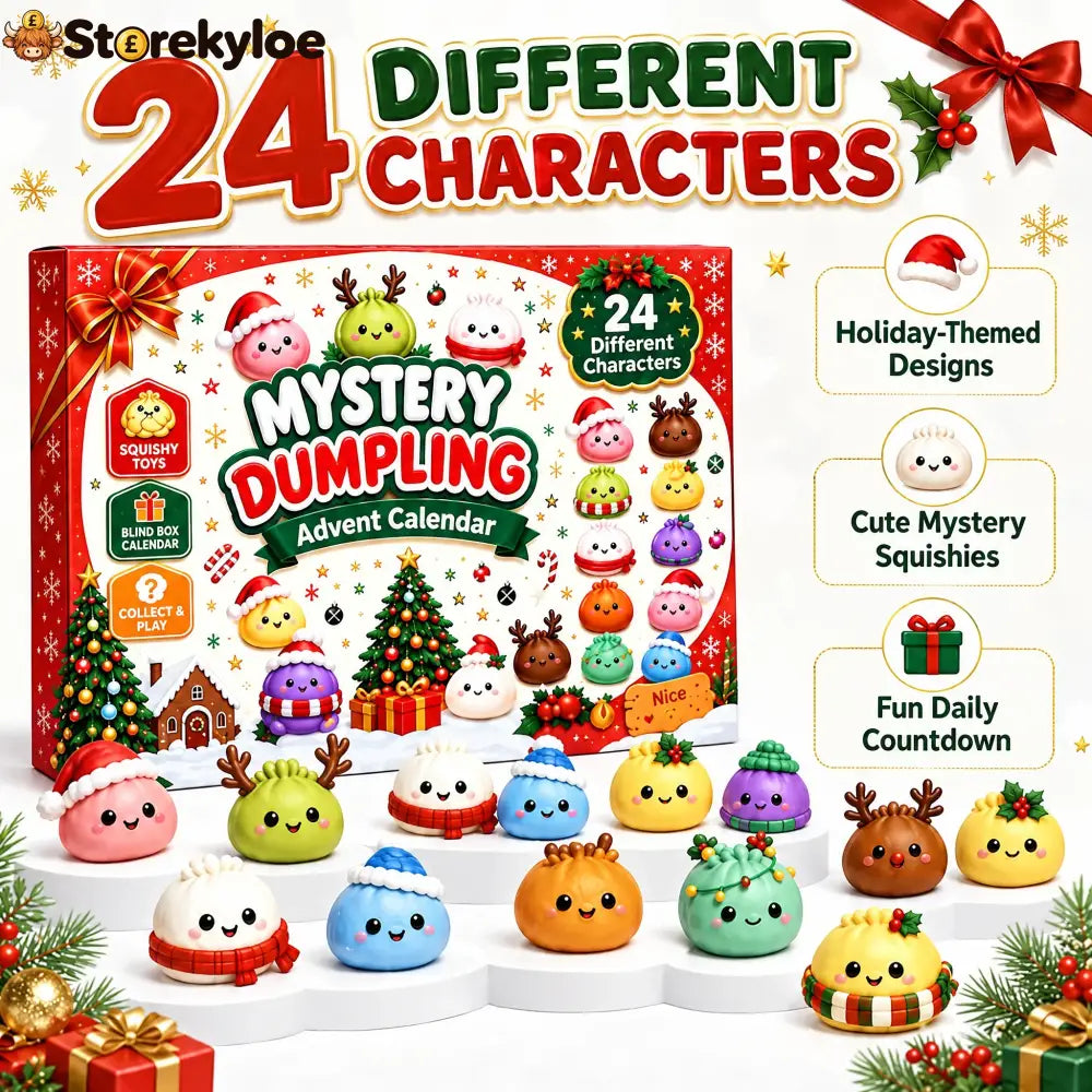 2026 Dumpling Squishy Advent Calendar