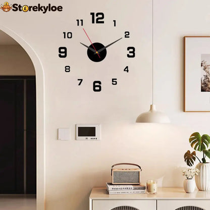 🥳2026 HOT SALE🥳⏰3D DIY Luminous Acrylic Wall Clock Set - Houseware & Kitchen