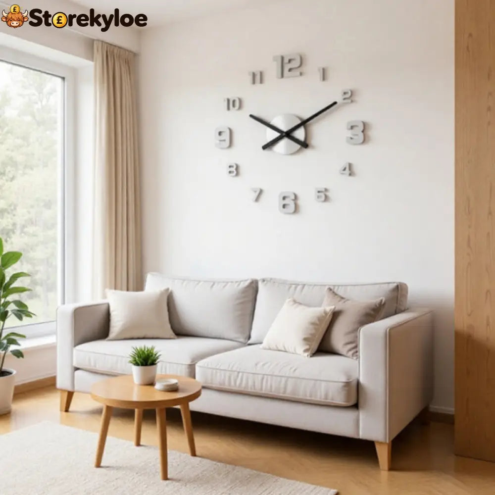 🥳2026 HOT SALE🥳⏰3D DIY Luminous Acrylic Wall Clock Set - Houseware & Kitchen