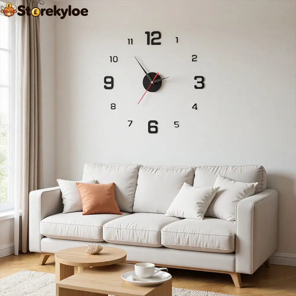 🥳2026 HOT SALE🥳⏰3D DIY Luminous Acrylic Wall Clock Set - Houseware & Kitchen