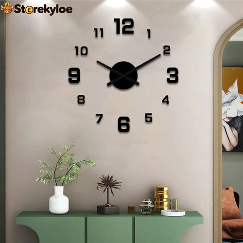 🥳2026 HOT SALE🥳⏰3D DIY Luminous Acrylic Wall Clock Set - Houseware & Kitchen