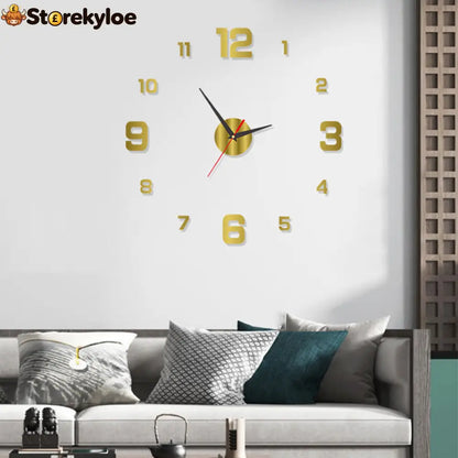 🥳2026 HOT SALE🥳⏰3D DIY Luminous Acrylic Wall Clock Set - Houseware & Kitchen