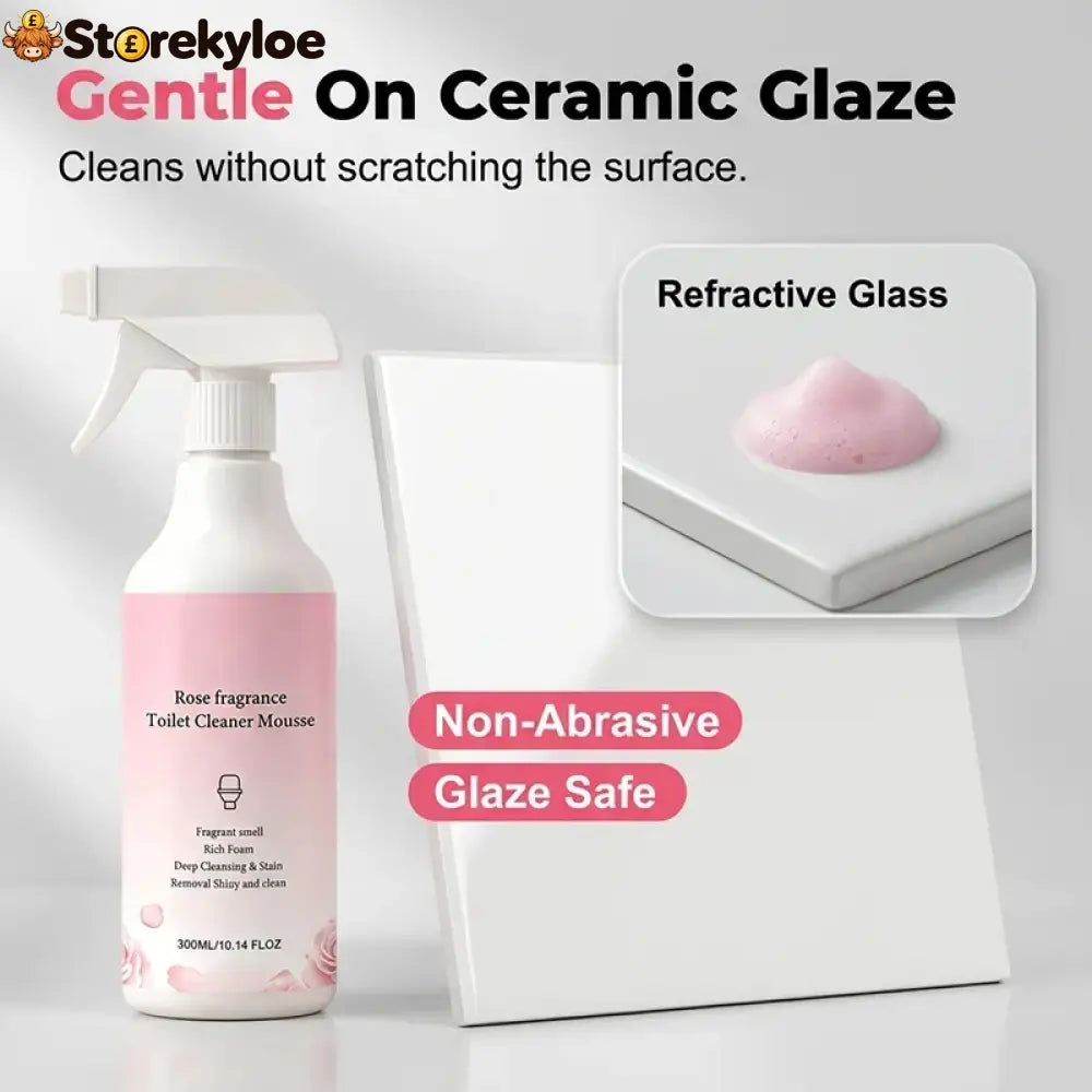 🥳2026 HOT SALE🥳💞50K+ SOLD! 🛁🧹 50% OFF! Bathroom Cleaner Spray – dissolves limescale soap scum & water stains without