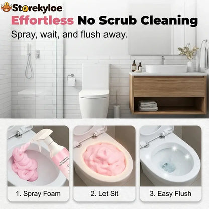 🥳2026 HOT SALE🥳💞50K+ SOLD! 🛁🧹 50% OFF! Bathroom Cleaner Spray – dissolves limescale soap scum & water stains without