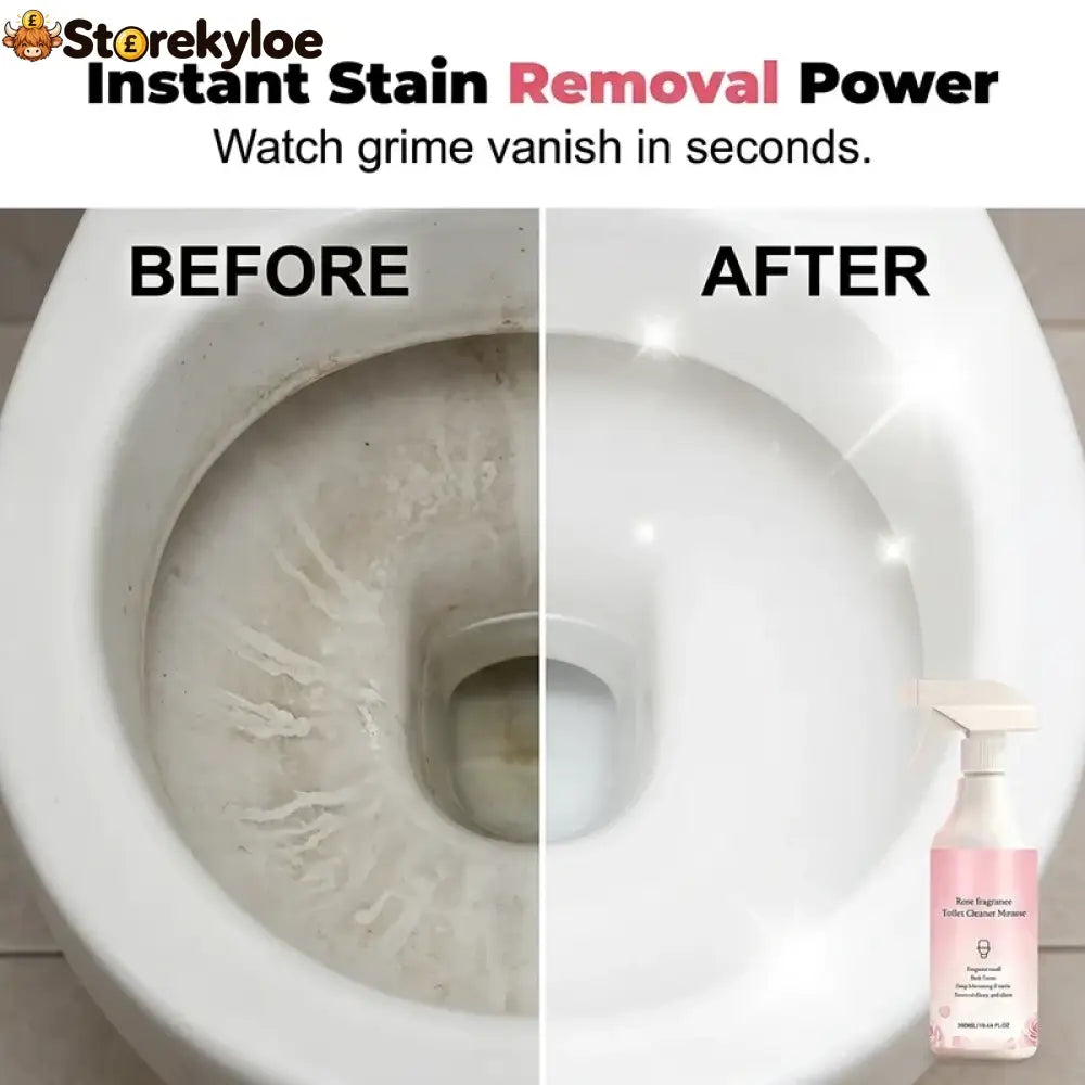 🥳2026 HOT SALE🥳💞50K+ SOLD! 🛁🧹 50% OFF! Bathroom Cleaner Spray – dissolves limescale soap scum & water stains without