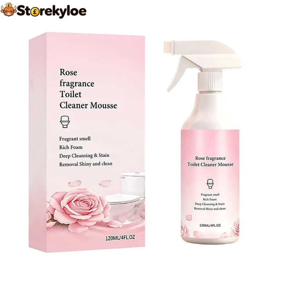 🥳2026 HOT SALE🥳💞50K+ SOLD! 🛁🧹 50% OFF! Bathroom Cleaner Spray – dissolves limescale soap scum & water stains without