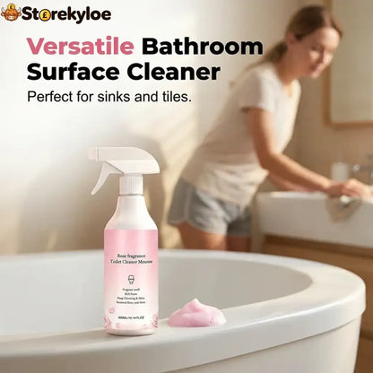 🥳2026 HOT SALE🥳💞50K+ SOLD! 🛁🧹 50% OFF! Bathroom Cleaner Spray – dissolves limescale soap scum & water stains without