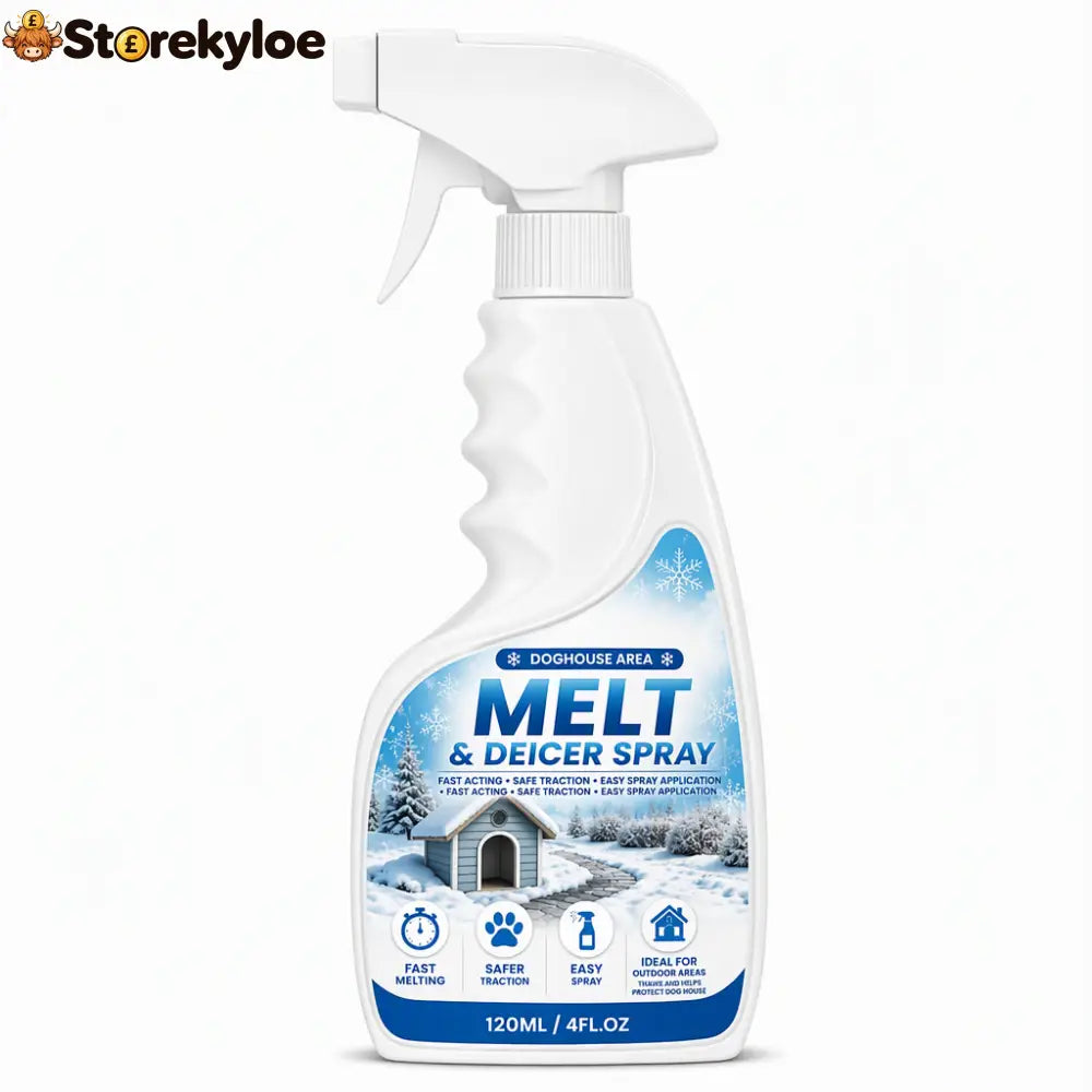 🥳2026 HOT SALE🥳💞50K+ SOLD! ❄️🐾 50% OFF! Outdoor De-Icing & Snow Melting Spray – pet-safe dissolves frost on contact.