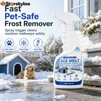 🥳2026 HOT SALE🥳💞50K+ SOLD! ❄️🐾 50% OFF! Outdoor De-Icing & Snow Melting Spray – pet-safe dissolves frost on contact.