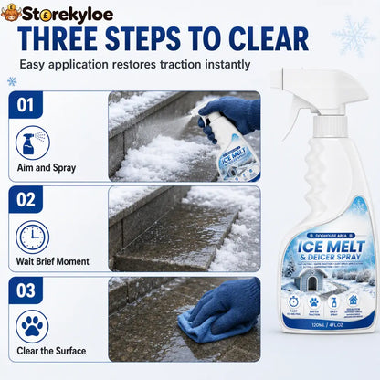 🥳2026 HOT SALE🥳💞50K+ SOLD! ❄️🐾 50% OFF! Outdoor De-Icing & Snow Melting Spray – pet-safe dissolves frost on contact.