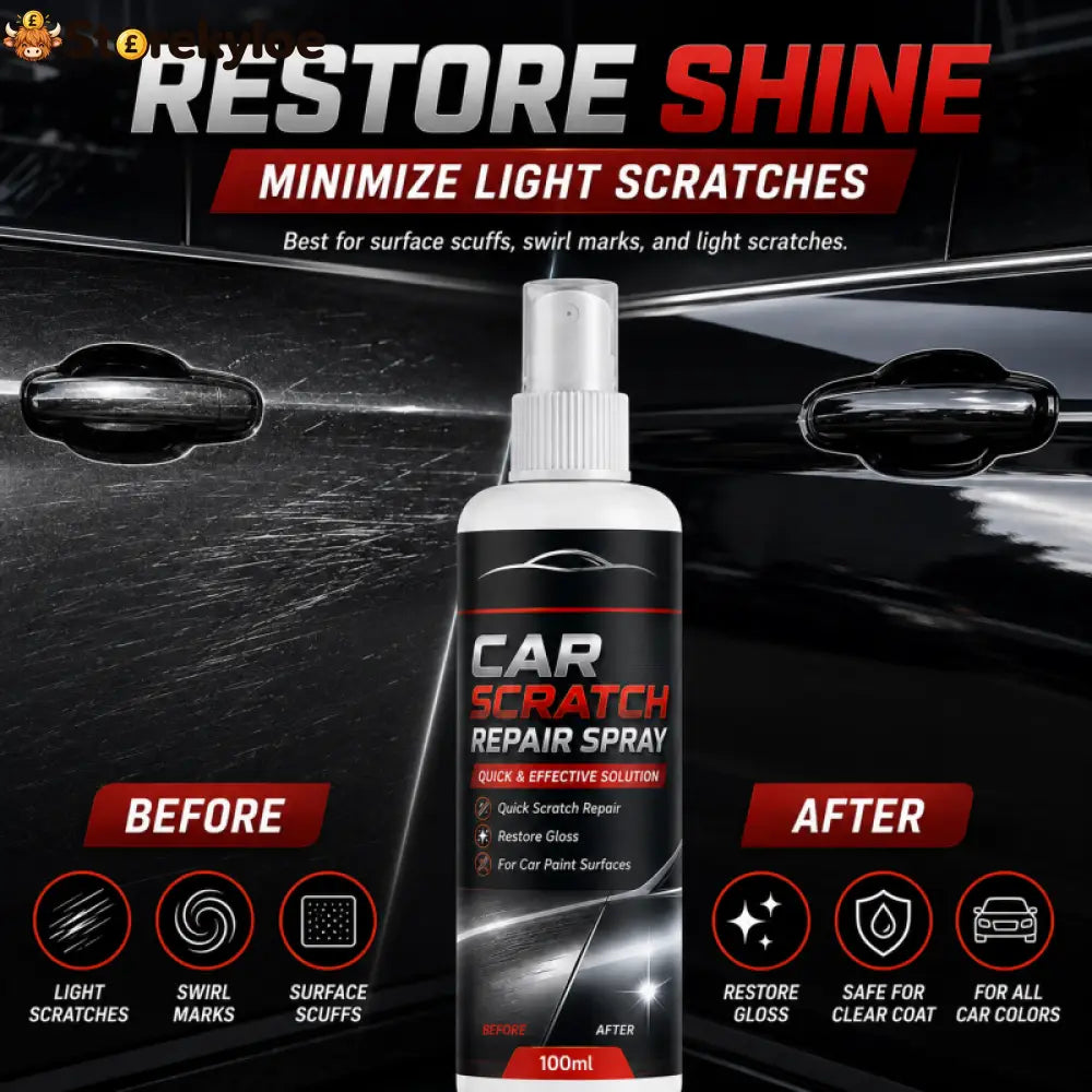 🥳2026 HOT SALE🥳💞50K+ SOLD!🚗✨ 50% OFF! Universal Car Scratch Repair Spray – Erases light scratches swirl marks & scuffs