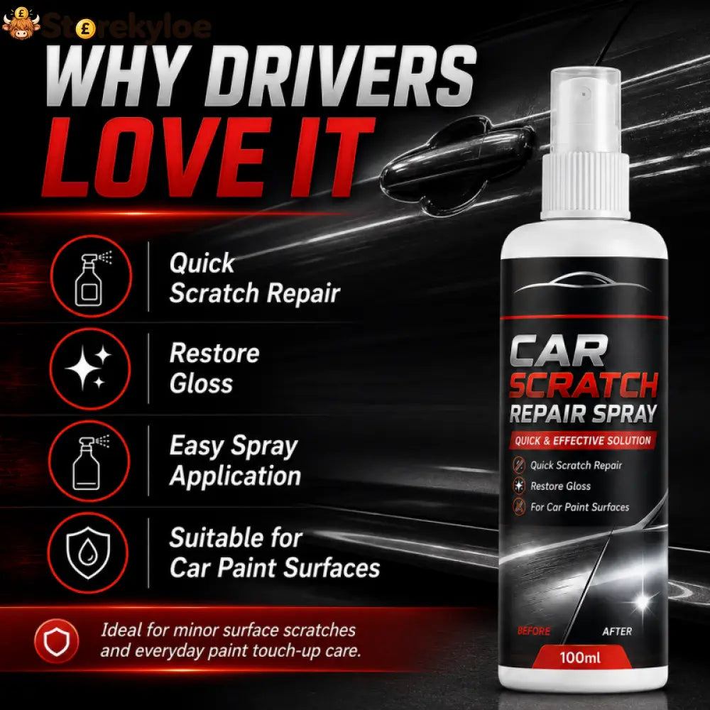 🥳2026 HOT SALE🥳💞50K+ SOLD!🚗✨ 50% OFF! Universal Car Scratch Repair Spray – Erases light scratches swirl marks & scuffs