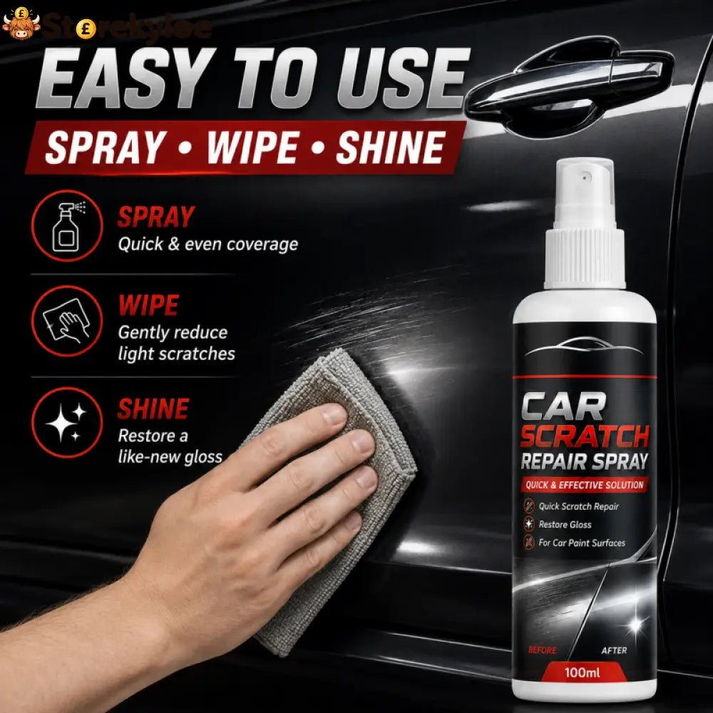 🥳2026 HOT SALE🥳💞50K+ SOLD!🚗✨ 50% OFF! Universal Car Scratch Repair Spray – Erases light scratches swirl marks & scuffs