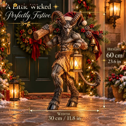 🔥2026 Hot Sale - Krampus Lighted Christmas Woodland Decor