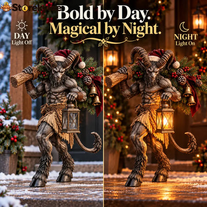 🔥2026 Hot Sale - Krampus Lighted Christmas Woodland Decor