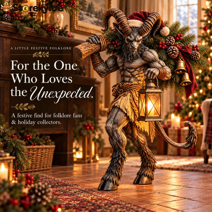 🔥2026 Hot Sale - Krampus Lighted Christmas Woodland Decor
