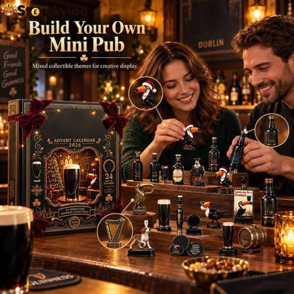 2026 Limited Edition Advent Calendar 24-Piece Miniature Collectibles Holiday Countdown Gift for Beer Lovers & Collectors
