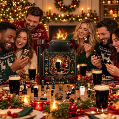 2026 Limited Edition Advent Calendar 24-Piece Miniature Collectibles Holiday Countdown Gift for Beer Lovers & Collectors