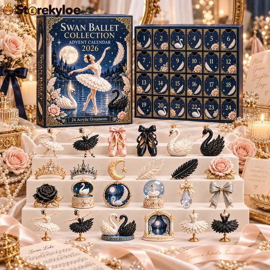 2026 Moonlight Swans & Christmas Wishes – Swan Ballet Collection Advent Calendar